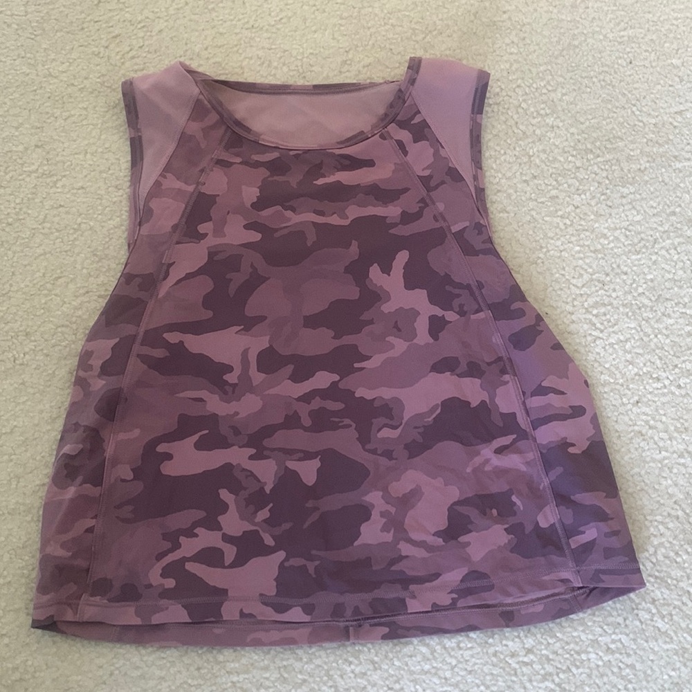 Lululemon Sculpt Crop Tank